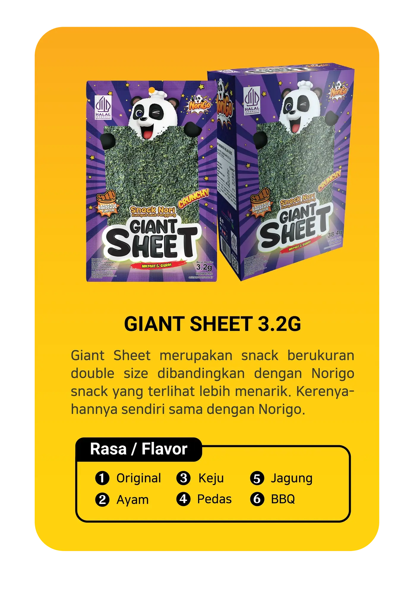 Giant Sheet 3.2g