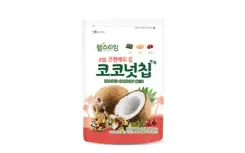 리얼 크랜베리 김 코코넛칩 100g