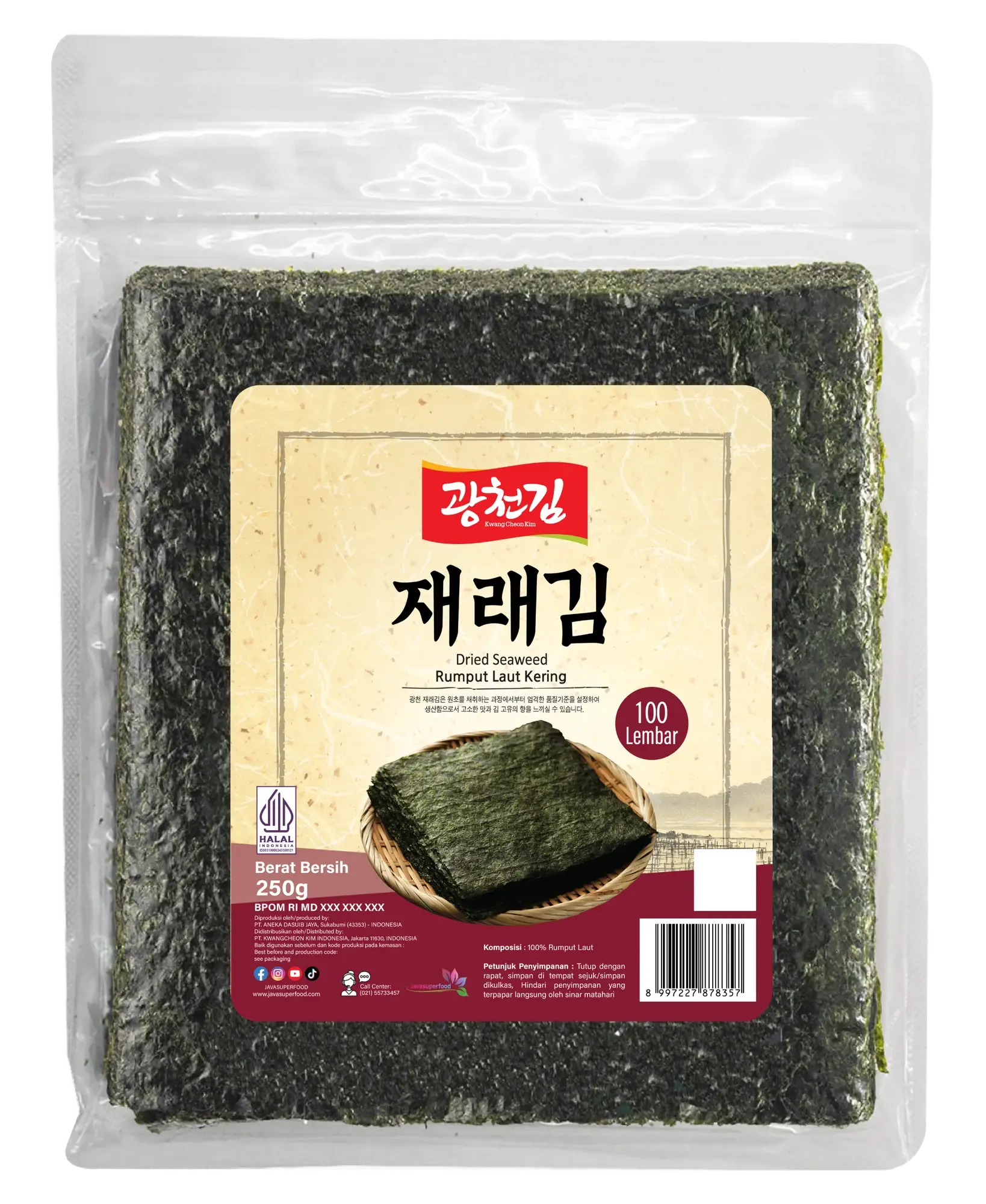 Jaerae Kim Dried Seaweed