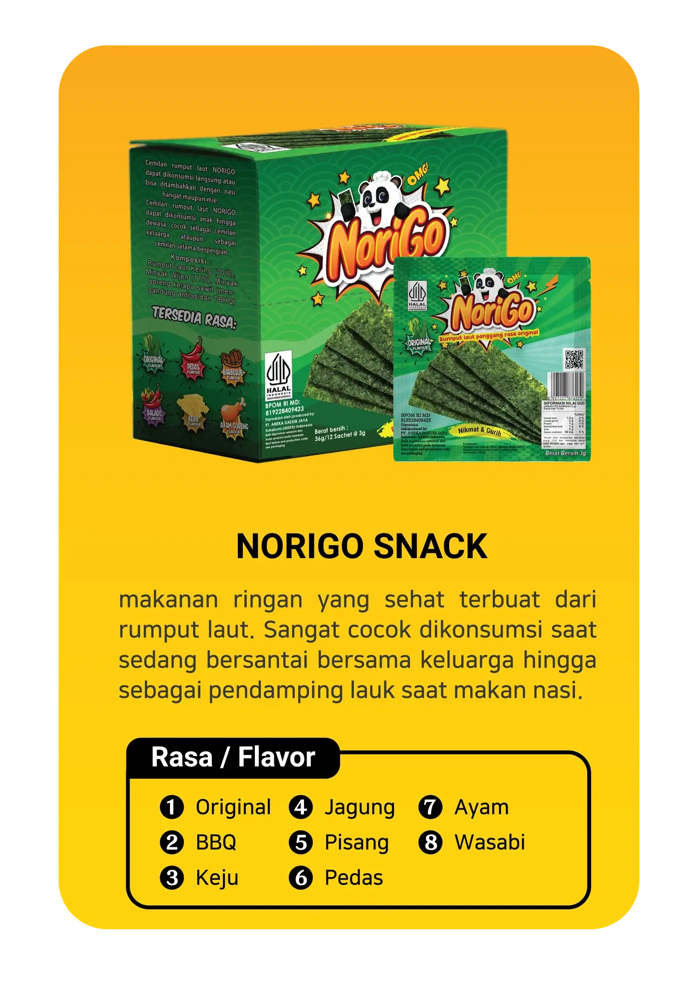 Norigo Snack